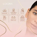 کرم لیفتینگ صورت و گردن ماساژوردار لدورا 100 میلی لیتر - تصویر 4