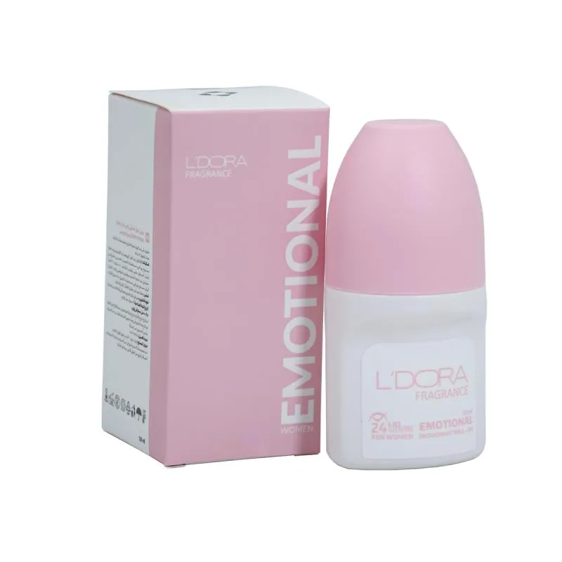 aa6011f5-04e5-4a9e-8a28-1774580dd50d.webp دئودورانت رولی زنانه مدل EMOTIONAL لدورا فرگرنس 50 میلیلیتر - تصویر 1